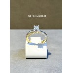 GOLDEN ENGAGEMENT RING ER 02